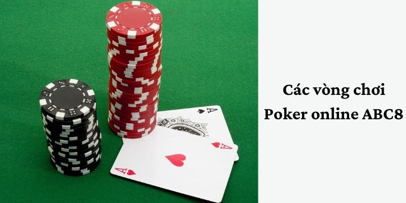 Các vòng chơi trong game Poker online tại ABC8