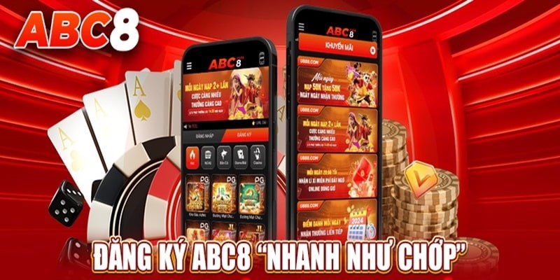 Hoàn tất đăng ký và xác nhận tài khoản ABC8 